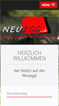 Mobile Screenshot of neuegg.ch