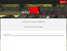 Tablet Screenshot of neuegg.ch